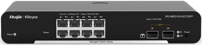 Коммутатор (свитч) Ruijie Reyee RG-NBS3100-8GT2SFP 21084 - фото 30312