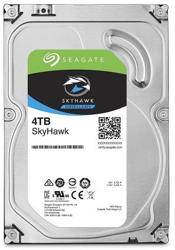 Жёсткий диск 4Tb SATA-III Seagate SkyHawk Surveillance (ST4000VX005) 21091 - фото 30336