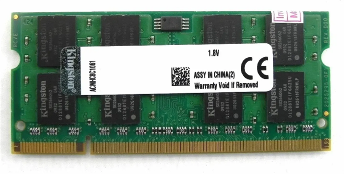 Оперативная память 4Gb DDR-II 800MHz Kingston SO-DIMM (KVR800D2S6/4G) 21132 - фото 30435