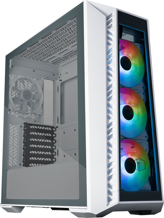 Корпус Cooler Master MasterBox 520 White (MB520-WGNN-S01) 21300 - фото 30787