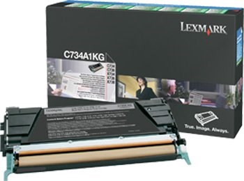 Картридж Lexmark C734A1KG Black 21319 - фото 30828