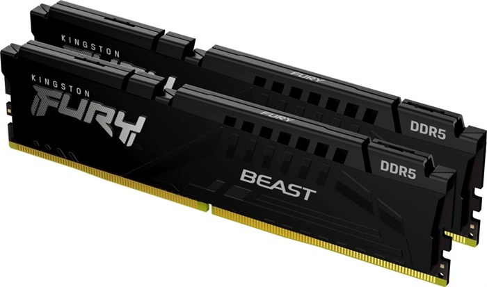 Оперативная память 16Gb DDR5 6000MHz Kingston Fury Beast (KF560C40BBK2-16) (2x8Gb KIT) 21495 - фото 31148