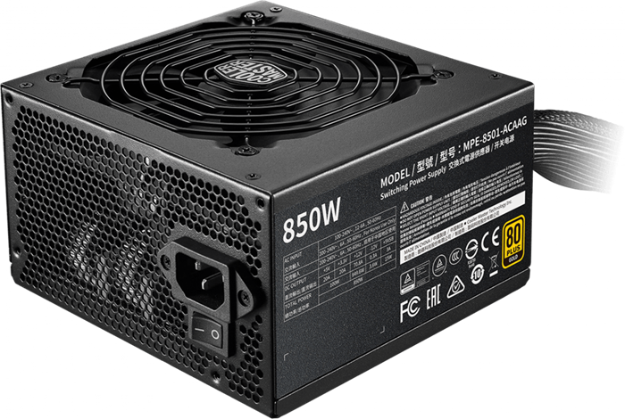 Блок питания 850W Cooler Master MWE Gold 850 V2 (MPE-8501-ACAAG-EU) 21519 - фото 31229