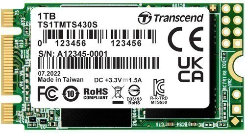 Накопитель SSD 1Tb Transcend 430S (TS1TMTS430S) 21622 - фото 31430