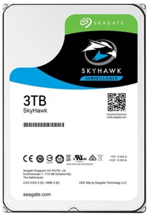 Жёсткий диск 3Tb SATA-III Seagate SkyHawk (ST3000VX009) 21832 - фото 31882