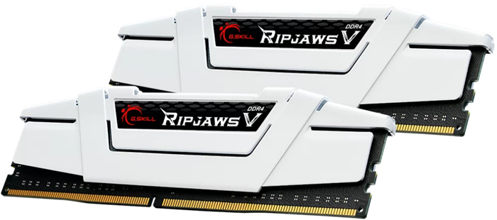 Оперативная память 32Gb DDR4 3600MHz G.Skill Ripjaws V White (F4-3600C18D-32GVW) (2x16Gb KIT) 21884 - фото 32044