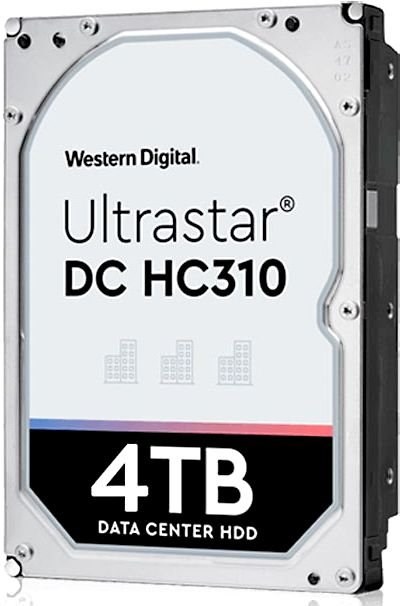 Жёсткий диск 4Tb SATA-III WD Ultrastar DC HC310 (0B36040/0B36534) 22193 - фото 32673