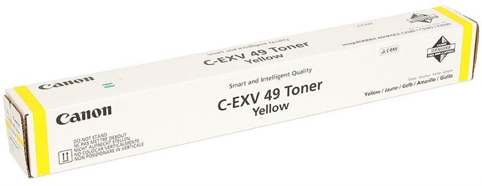 Тонер Canon C-EXV49 Yellow 22267 - фото 32851