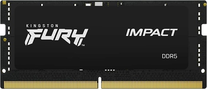 Оперативная память 32Gb DDR5 4800MHz Kingston Fury Impact SO-DIMM (KF548S38IB-32) 22452 - фото 33209