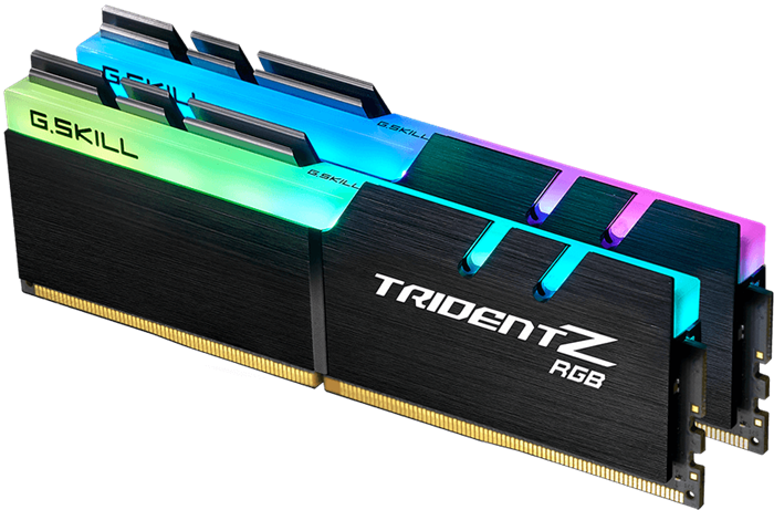 Оперативная память 32Gb DDR4 3600MHz G.Skill Trident Z RGB (F4-3600C16D-32GTZRC) (2x16Gb KIT) 22500 - фото 33277