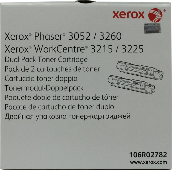 Картридж Xerox 106R02782 Black 22914 - фото 34111