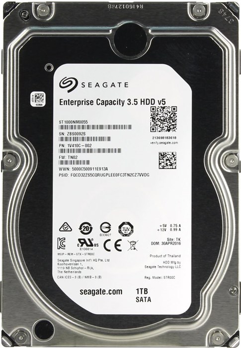 Жёсткий диск 1Tb SATA-III Seagate Enterprise Capacity (ST1000NM0055) 23019 - фото 34302