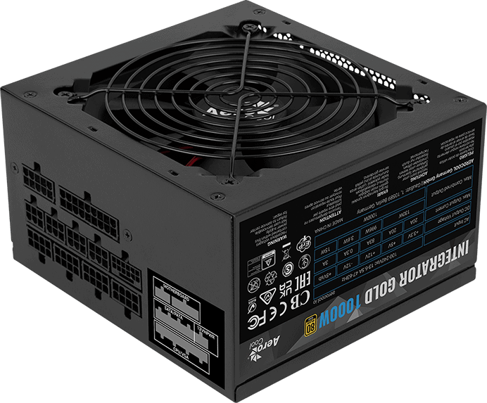 Блок питания 1000W AeroCool Integrator 23101 - фото 34454