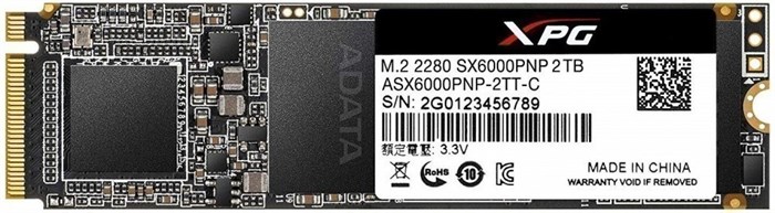 Накопитель SSD 2Tb ADATA XPG SX6000 Pro (ASX6000PNP-2TT-C) 23173 - фото 34576