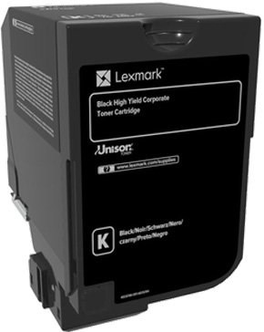 Картридж Lexmark 74C5HKE Black 23192 - фото 34608