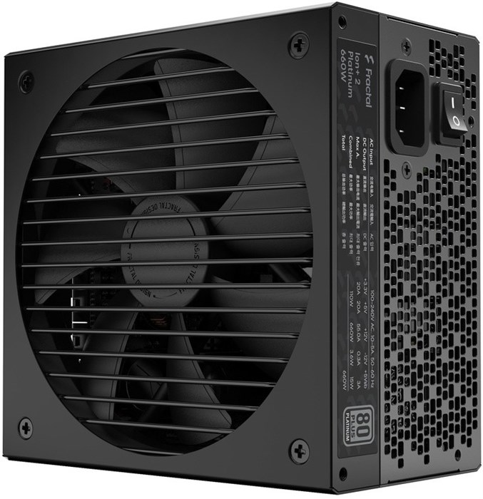 Блок питания 660W Fractal Design Ion+ 2 Platinum (FD-PIA2P660) 23390 - фото 34982