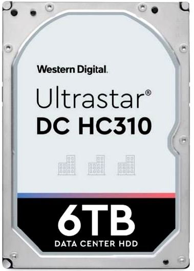 Жёсткий диск 6Tb SATA-III WD Ultrastar 7K6 (0B36039/0B36535) 23518 - фото 35222