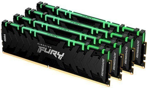 Оперативная память 32Gb DDR4 3600MHz Kingston Fury Renegade RGB (KF436C16RBAK4/32) (4x8Gb KIT) 23573 - фото 35328