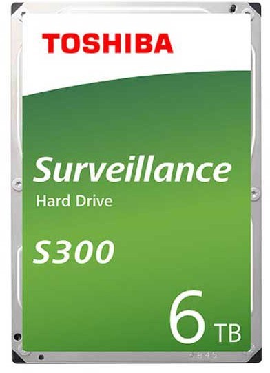 Жёсткий диск 6Tb SATA-III Toshiba Surveillance S300 (HDWT860UZSVA) 23728 - фото 35624