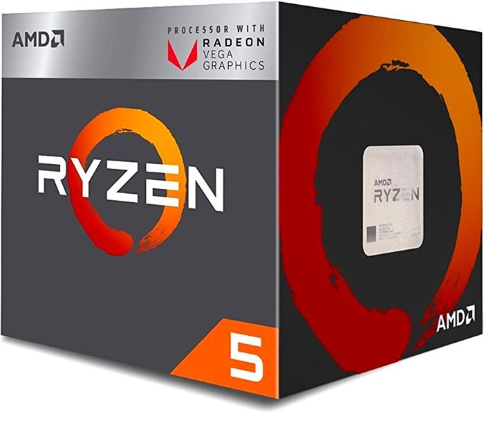 Процессор AMD Ryzen 5 2400G BOX 24000 - фото 36197