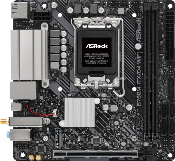 Материнская плата ASRock B760M-ITX/D4 WIFI 24239 - фото 36717