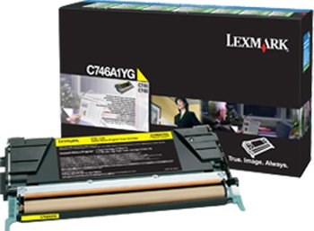 Картридж Lexmark C746A1YG Yellow 24383 - фото 37107