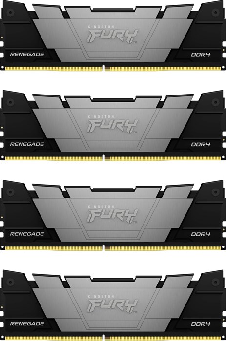 Оперативная память 64Gb DDR4 3600MHz Kingston Fury Renegade (KF436C16RB12K4/64) (4x16Gb KIT) 24461 - фото 37307