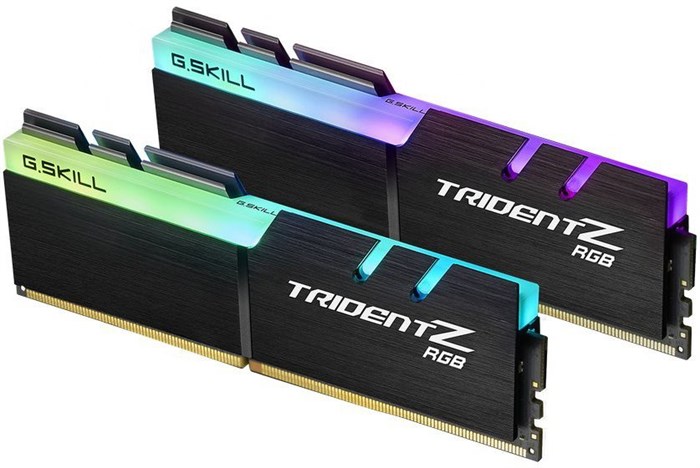 Оперативная память 64Gb DDR4 3600MHz G.Skill Trident Z RGB (F4-3600C18D-64GTZR) (2x32Gb KIT) 24579 - фото 37536