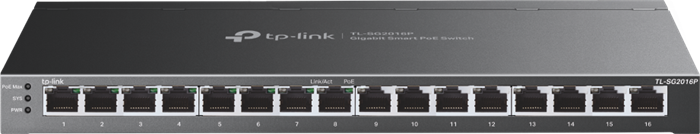 Коммутатор (свитч) TP-Link TL-SG2016P 24619 - фото 37603