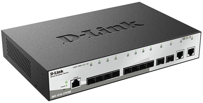 Коммутатор (свитч) D-Link DGS-1210-12TS/ME 24644 - фото 37656