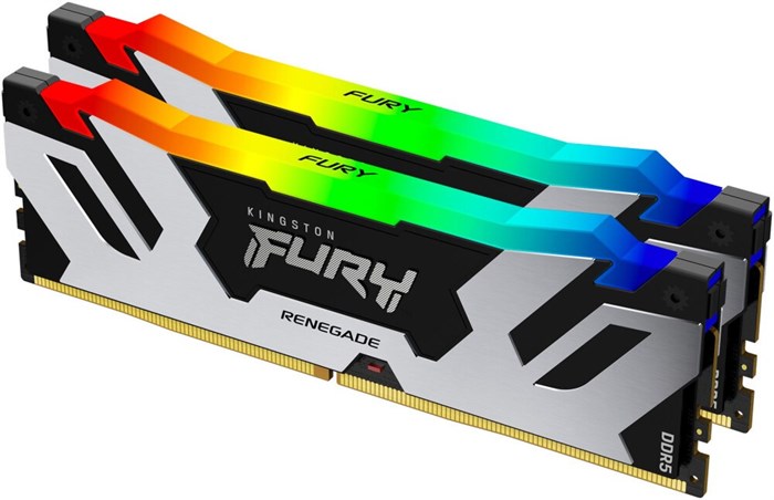 Оперативная память 32Gb DDR5 6800MHz Kingston Fury Renegade RGB (KF568C36RSAK2-32) (2x16Gb KIT) 25000 - фото 38377