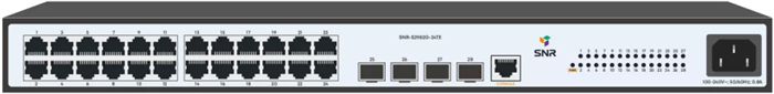 Коммутатор (свитч) SNR SNR-S2982G-24TE 25101 - фото 38612