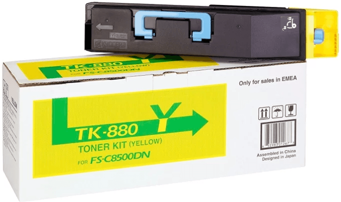 Картридж Kyocera TK-880Y Yellow 25105 - фото 38617