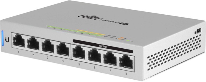 Коммутатор (свитч) Ubiquiti UniFi Switch 8-60W 25264 - фото 38934