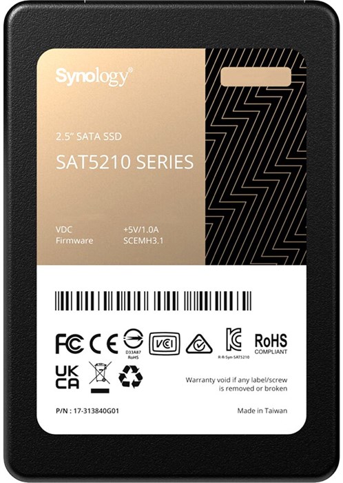 Накопитель SSD Synology SAT5210-480G 25325 - фото 39049