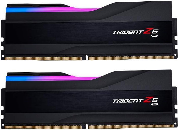 Оперативная память 48Gb DDR5 6400MHz G.Skill Trident Z5 RGB (F5-6400J3648G24GX2-TZ5RK) (2x24Gb KIT) 25407 - фото 39228