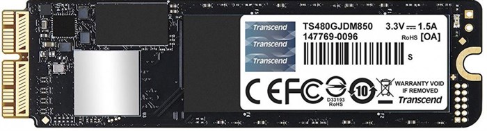 Накопитель SSD 480Gb Transcend JetDrive 850 (TS480GJDM850) 25468 - фото 39350