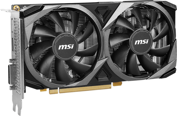 Видеокарта NVIDIA GeForce RTX 3050 MSI 8Gb (RTX 3050 VENTUS 2X XS 8G OC) 25710 - фото 39915