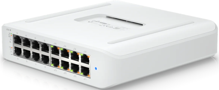 Коммутатор (свитч) Ubiquiti UniFi Switch Lite 16 PoE 25814 - фото 40133