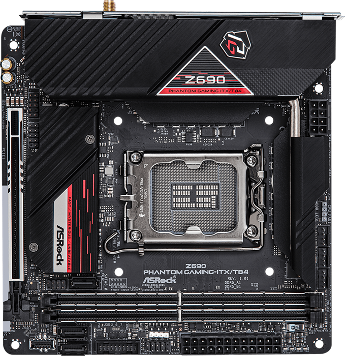 Материнская плата ASRock Z690 Phantom Gaming-ITX/TB4 25957 - фото 40407