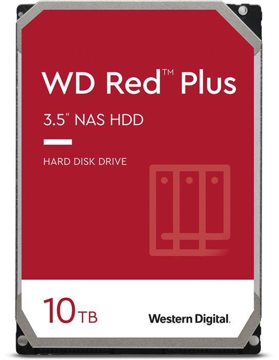 Жёсткий диск 10Tb SATA-III WD Red Plus (WD101EFBX) 25977 - фото 40445