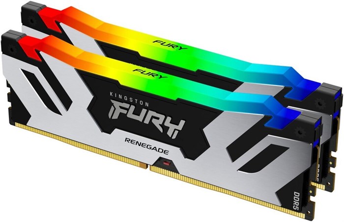 Оперативная память 48Gb DDR5 6400MHz Kingston Fury Renegade RGB (KF564C32RSAK2-48) (2x24Gb KIT) 26093 - фото 40708