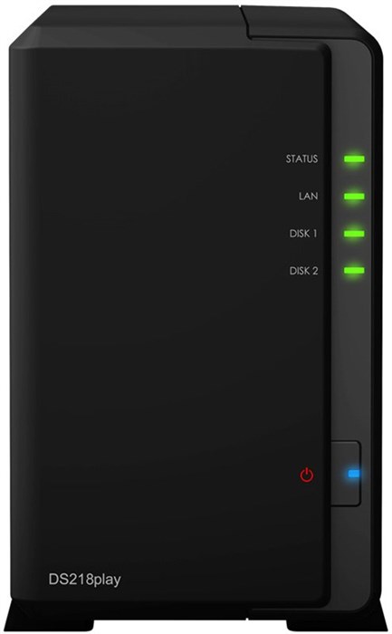 Сетевое хранилище (NAS) Synology DS218Play 26174 - фото 40888