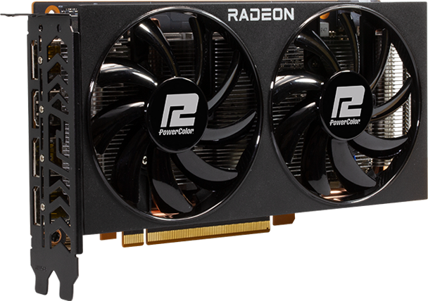 Видеокарта AMD Radeon RX 6600 PowerColor 8Gb (AXRX 6600 8GBD6-3DH) RTL 26282 - фото 41081