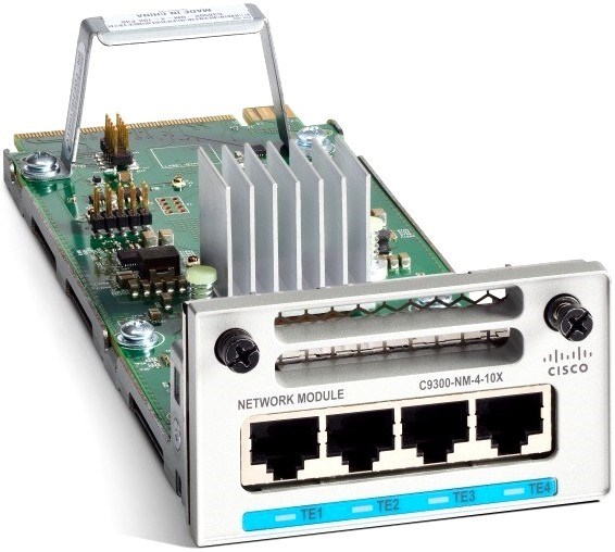 Соединительный модуль Cisco C9300-NM-4G= 26393 - фото 41308