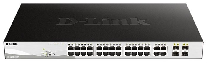 Коммутатор (свитч) D-Link DGS-1210-28MP 26804 - фото 42314