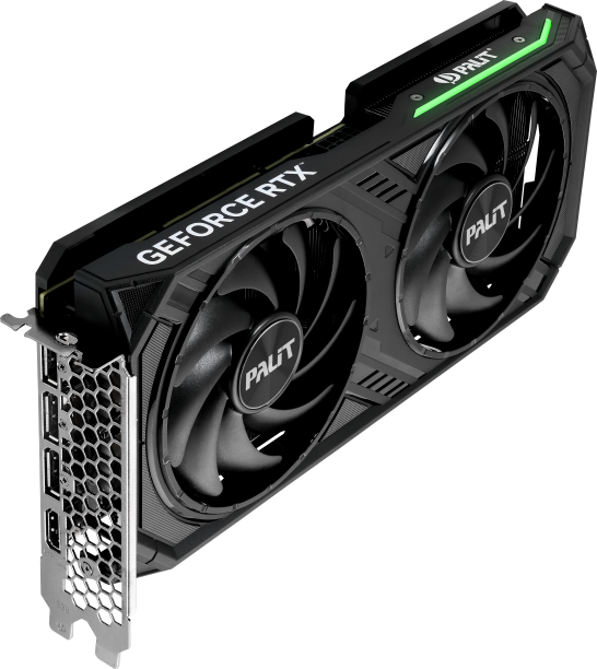 Видеокарта NVIDIA GeForce RTX 4060 Ti Palit Dual OC 8Gb (NE6406TT19P1-1060D) 26868 - фото 42438