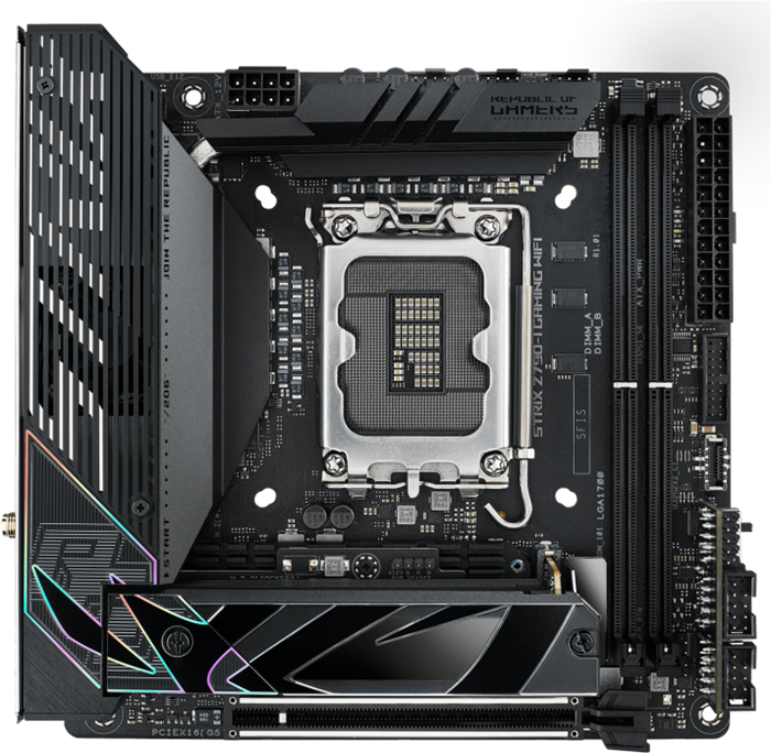 Материнская плата ASUS ROG STRIX Z790-I GAMING WIFI 26916 - фото 42562