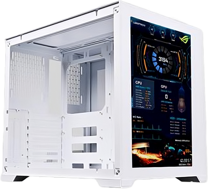 Корпус Lamptron DMS377 Monitor Case White 26980 - фото 42686