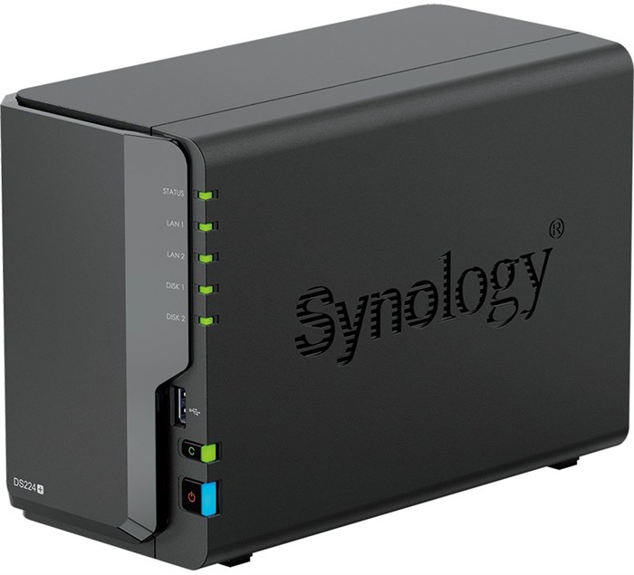 Сетевое хранилище (NAS) Synology DS224+ 26998 - фото 42726